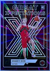 Gradey Dick [Blue Green] Basketball Cards 2023 Panini Donruss Great X Pectations Prices