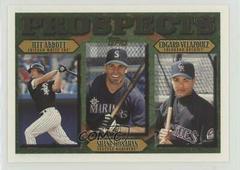 Edgard Velazquez, Jeff Abbott, Shane Monahan Baseball Cards 1997 Topps Prices