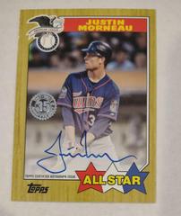 Justin Morneau #87ASA-JM Baseball Cards 2022 Topps Update 1987 Autographs Prices