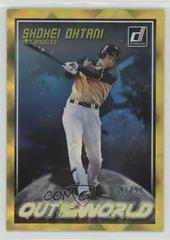 Shohei Ohtani [Gold] Baseball Cards 2018 Panini Donruss Out of This World Prices