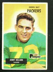 Jerry Helluin Football Cards 1955 Bowman Prices