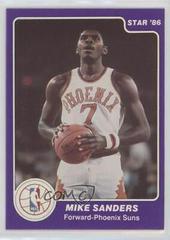 Mike Sanders Basketball Cards 1985 Star Prices