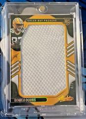 Romeo Doubs [Cleats] #JUM-34 Football Cards 2022 Panini Absolute Jumbo Relics Prices