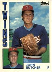 John Butcher Baseball Cards 1984 Topps Traded Prices