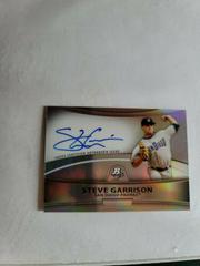 Steve Garrison #BPASG Baseball Cards 2010 Bowman Platinum Prospect Autograph Prices