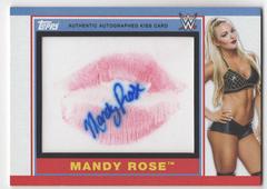 Mandy Rose Wrestling Cards 2018 Topps WWE Heritage Autographs Prices