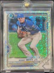 Bobby Witt Jr. [Speckle Refractor] Baseball Cards 2021 Bowman Chrome Prospects Prices