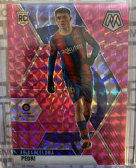 Pedri [Pink Mosaic] Soccer Cards 2020 Panini Mosaic La Liga Prices