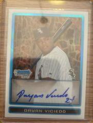 Dayan Viciedo [Refractor Autograph] Baseball Cards 2009 Bowman Chrome Prospects Prices