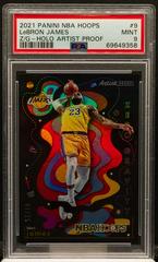 LeBron James [Holo Artist Proof] Basketball Cards 2021 Panini Hoops Zero Gravity Prices