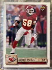 Derrick Thomas Football Cards 1992 Upper Deck Prices