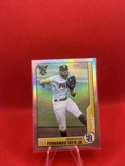 Fernando Tatis Jr. [Rainbow Foil] #24 Baseball Cards 2021 Topps Big League Prices