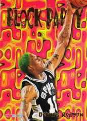 Dennis Rodman Basketball Cards 1995 Hoops Block Party Prices