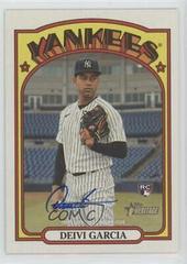 Deivi Garcia Real One Autographs #ROA-DG Baseball Cards 2021 Topps Heritage Real One Autographs Prices