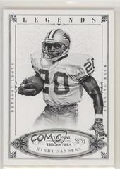 Barry Sanders #105 Football Cards 2012 Panini National Treasures Prices
