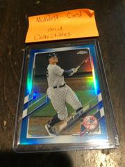 Aaron Judge [Blue Refractor] #99 Baseball Cards 2021 Topps Chrome Prices