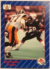 Rob Smith Football Cards 1991 All World CFL Prices