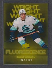 Shane Wright [Gold] Hockey Cards 2022 Upper Deck Fluorescence Prices