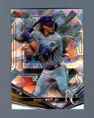 Bobby Witt Jr. [Atomic] Baseball Cards 2022 Bowman's Best Prices