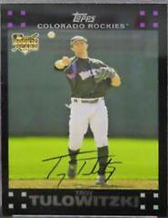 Troy Tulowitzki [Throwing] #135 Baseball Cards 2007 Topps Prices