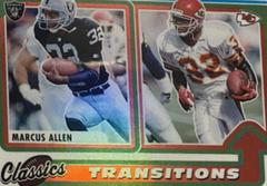 Marcus Allen [Red] #T-10 Football Cards 2022 Panini Classics Transitions Prices