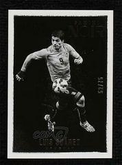 Luis Suarez [Black and White] #92 Soccer Cards 2016 Panini Noir Prices