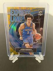 Josh Giddey [Gold] #24 Basketball Cards 2022 Panini Donruss Optic Express Lane Prices