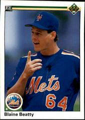 Blaine Beatty #23 Baseball Cards 1990 Upper Deck Prices