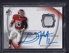 Gerald McCoy [Autograph Jersey] Football Cards 2010 SP Authentic Prices