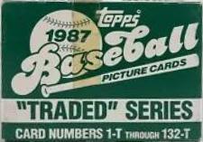 Complete Set Baseball Cards 1987 Topps Traded Prices