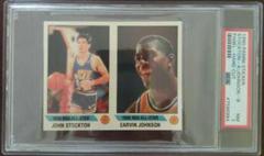 Johnson, Stockton Basketball Cards 1990 Panini Sticker Prices