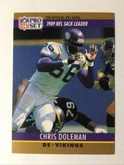 Chris Doleman [Error Townsent, Jeffcoact] Football Cards 1990 Pro Set Prices