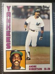 Andre Robertson #592 Baseball Cards 1984 Topps Prices