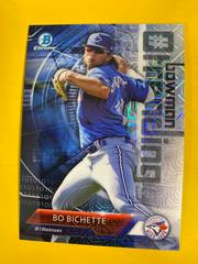 Bo Bichette [Purple Refractor] #BB Baseball Cards 2018 Bowman Mega Box Chrome Trending Prices