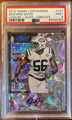 Demario Davis [Green Gloves Autograph Cracked Ice] Football Cards 2012 Panini Contenders Prices