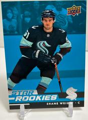 Shane Wright [Blue] #1 Hockey Cards 2022 Upper Deck NHL Star Rookies Box Set Prices