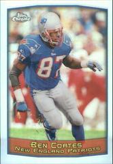 Ben Coates [Refractor] #59 Football Cards 1999 Topps Chrome Prices
