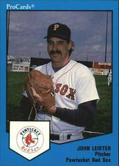 John Leister #681 Baseball Cards 1989 Procards Prices