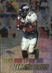 Terrell Davis #H11 Football Cards 1999 Topps Chrome Hall of Fame Prices