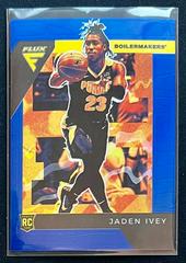 Jaden Ivey [Blue] Basketball Cards 2022 Panini Chronicles Draft Picks Flux Prices