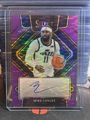 Mike Conley [Purple Pulsar] Basketball Cards 2021 Panini Select Signatures Prices