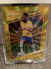 Neymar Jr [Gold Laser] Soccer Cards 2021 Panini Donruss Road to Qatar Prices