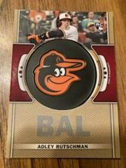 Adley Rutschman [Gold] Baseball Cards 2023 Topps Team Logo Patch Prices
