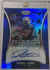 Derrick Henry [Blue] Football Cards 2018 Panini Certified Mirror Signatures Prices