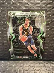 Tyrese Haliburton [Green] Basketball Cards 2021 Panini Obsidian Prices