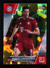 Robert Lewandowski [Gold] Soccer Cards 2021 Topps Chrome Bundesliga Sapphire Prices