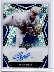 Bryce Elder [Blue] Baseball Cards 2020 Leaf Flash Autographs Prices