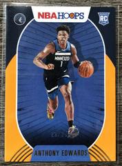 Anthony Edwards [Orange] Basketball Cards 2020 Panini Hoops Prices