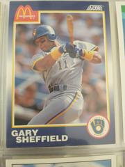 Gary Sheffield Baseball Cards 1990 Score McDonald's Prices