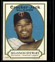 Shannon Stewart [Mini Blue] #14 Baseball Cards 2005 Topps Cracker Jack Prices